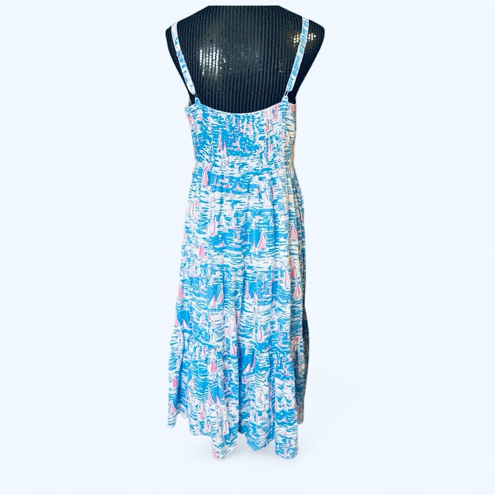 Lilly Pulitzer Analeese Dress 
Zanzibar Blue Boatylicious - Picture 8 of 12